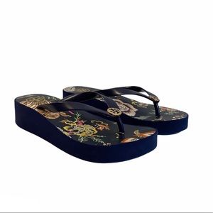 COPY - Tory Burch platform flip flops